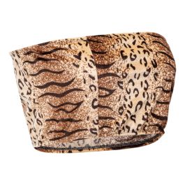 Ps Wholesale Leopard Print Velvet Boob Tube