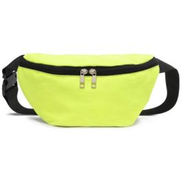 Wholesale large neon yellow bum bag fanny pack PS Wholesale