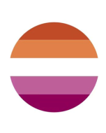 Wholesale lesbian pride colours button pin badge.  These pride button pin badges are available in many colours such as bisexual, nonbinary, traditional, lesbian, transgender, progress
