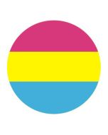 Wholesale pansexual pride LGBTQ button pin badge 2.5cm  