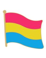 Wholesale pansexual pride flag enamel pin badge LGBTQ badges also available transgender, bisexual, lesbian, non binary and progressive
