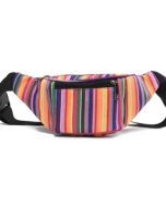 NEW rainbow hippy bumbag