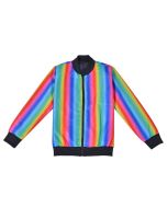 Wholesale rainbow gay pride bomber jacket