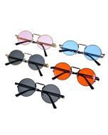 Wholesale Circular Lens Spring-Loaded Sunglasses