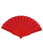 Wholesale folding fans, red wholesale fans are a fast seller on a hot day.  Don't be without your wholesale fans.  Many colours and designs available of these wholesale folding fans