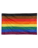 Wholesale new 8 colour gay pride flag.  3ft by 5ft..  Also available, transgender flags, MLM flags, non binary flags, lesbian flags, bisexual and pansexual flags.