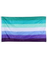 Wholesale new MLM pride flag.  3ft by 5ft..  Also available, transgender flags, lesbian flags, non binary flags, lesbian flags, bisexual flags and pansexual flags.