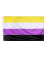 Wholesale Nonbinary Pride Flags. Also available wholesale transgender pride flags, gay pride flags, bisexual pride flags, pansexual pride flags, nonbinary pride flags and lesbian pride flags
