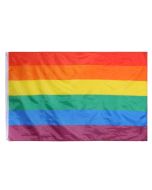 Wholesale Traditional Rainbow Gay Pride Flags. Also available wholesale transgender pride flags, gay pride flags, bisexual pride flags, pansexual pride flags, nonbinary pride flags and lesbian pride flags