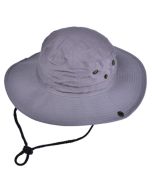 Wholesale grey coloured fisherman hats ideal sun hats for holidays or festivals alike.  These fashionable fisherman hats make great festival wear accessories.