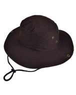 Wholesale brown coloured fisherman hats ideal sun hats for holidays or festivals alike.  These fashionable fisherman hats make great festival wear accessories.