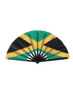 Jamaican Flag Print Cracking Fan