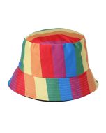 Wholesale stripy gay pride bucket hat.  These wholesale bucket hats make great wholesale festival wear accessories.  There mare many wholesale bucket hats available.