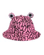 Wholesale Poison Dart Frog Bucket Hat, Bright Pink