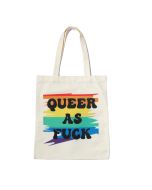 Wholesale Queer as FUCK Canvas Tote Bag