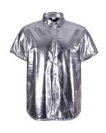 Silver Metallic Shirt