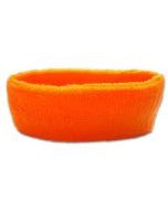 Neon orange headband