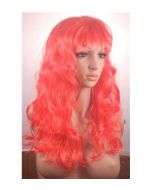 Long wavy red wig
