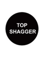 Wholesale TOP SHAGGER Plastic Badge