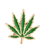 Wholesale LEAF Enamel Badge