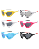 Wholesale Rounded Sports-Style Sunglasses