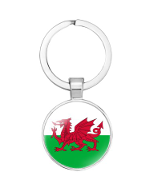 Wholesale Welsh Flag Keyring