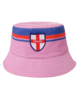 Wholesale Pink England Bucket Hat.