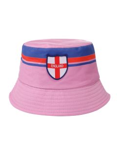 Wholesale Pink England Bucket Hat, Bright Pink