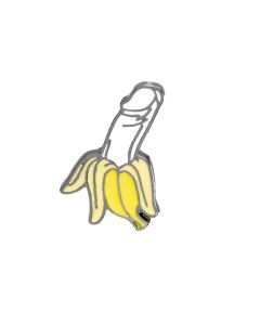 Wholesale PEELED BANANA Enamel Badge