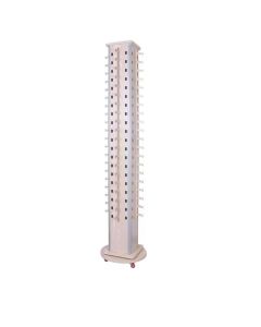 Revolving Sunglasses Display Stand.  Hold 80 pairs of sunglasses and is a good quality sunglasses display stand.  Also available to hold 160 pairs of sunglasses.