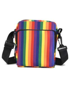 Wholesale gay pride rainbow messenger bag man bag.  Also available are many gay pride fashion accessories such as gay pride hats and gay pride bum bags