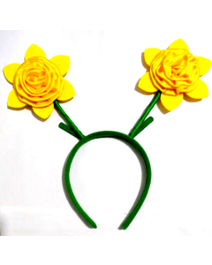 Wholesale Daffodil Head Boppers Wholesale Flower Headbands