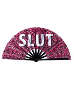 Wholesale pink leopard slut cracking fan