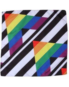 Wholesale  straight ally bandana neckerchief.   Also available non binary, progressive, pansexual, straight ally, bisexual, lesbian, transgender, MLM, lesbian.