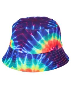 Wholesale childrens sun hats bucket hats fisherman hats for kids or very small headed people.  Fashionable childrens sun hats in fast selling designs, tie dye print.