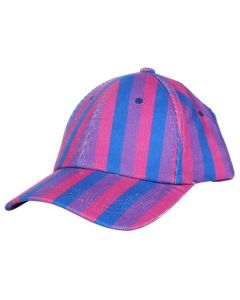 Wholesale bisexual pride corduroy baseball cap high quality.  Bisexual pride corduroy baseball caps are also available in transgender, lesbian and rainbow pride