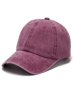 Wholesale stonewashed baseball caps.  Pink stonewash baseball caps are very popular at the moment and fast selling. Available in many stonewashed colours.