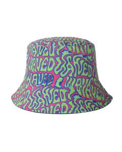 Trippy Waved Bucket Hat