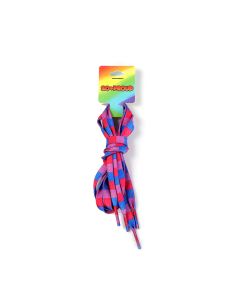 Wholesale bisexual pride shoe laces.  Ideal gay pride accessories.  Also available rainbow, transgender, pansexual, non binary and lesbian shoe laces.