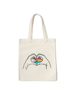 Wholesale Progress Pride Canvas Tote Bag