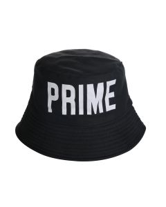 Wholesale Prime bucket hats in black.  Also available prime sun hats in red and white.  Great seller!