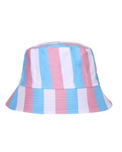 Transgender Pride Bucket Hat For Gay Pride.  These Transgender sun hats are great sellers both online and at gay pride events and festivals.