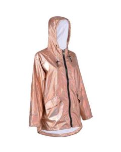 Gold Holographic Raincoat