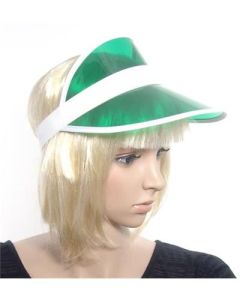 Green sun visors