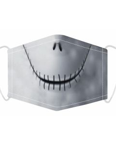 3 Layer, Adjustable Face Mask With Free Filters and Plush Packaging.  Stitch Mouth 2