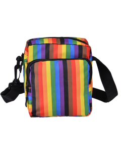 Wholesale Messenger Bag in The new 8 Colour Gay Pride Stripes.