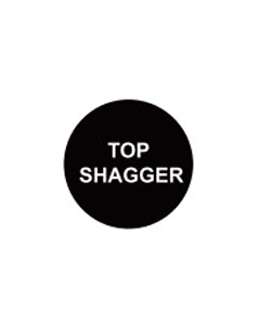 Wholesale TOP SHAGGER Plastic Badge