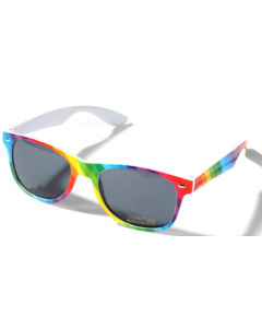 Wholesale Rainbow Gay Pride Sunglasses With Dark Lens