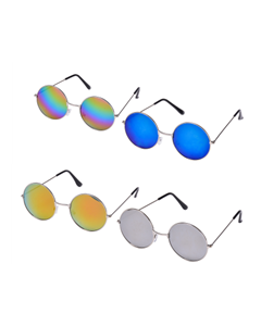 Round lennon sunglasses in mixed colours.  £1.50 per pair sold n packs of 12.  Fast selling wholesale sunglasses.