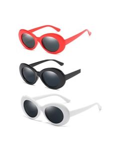 wholesale mixed red white and black nirvana sunglasses